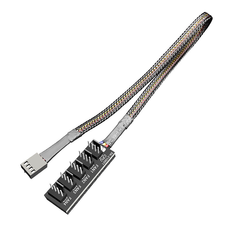 Desktop Computer Case Fan controller Hub 4 Pin