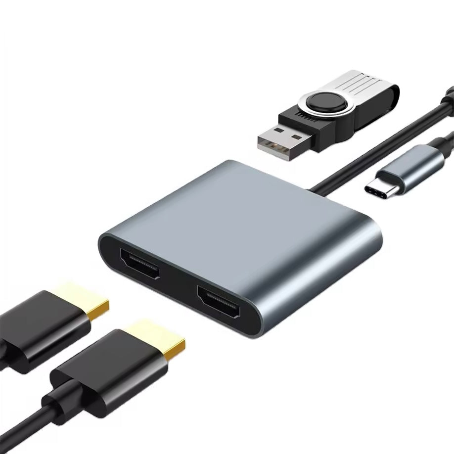 4 in 1 Type C to HDMI splitters