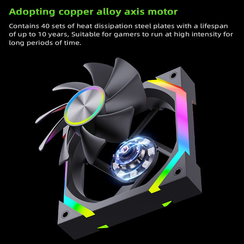 ARGB Mirror view 120mm PWM Cooling Fan
